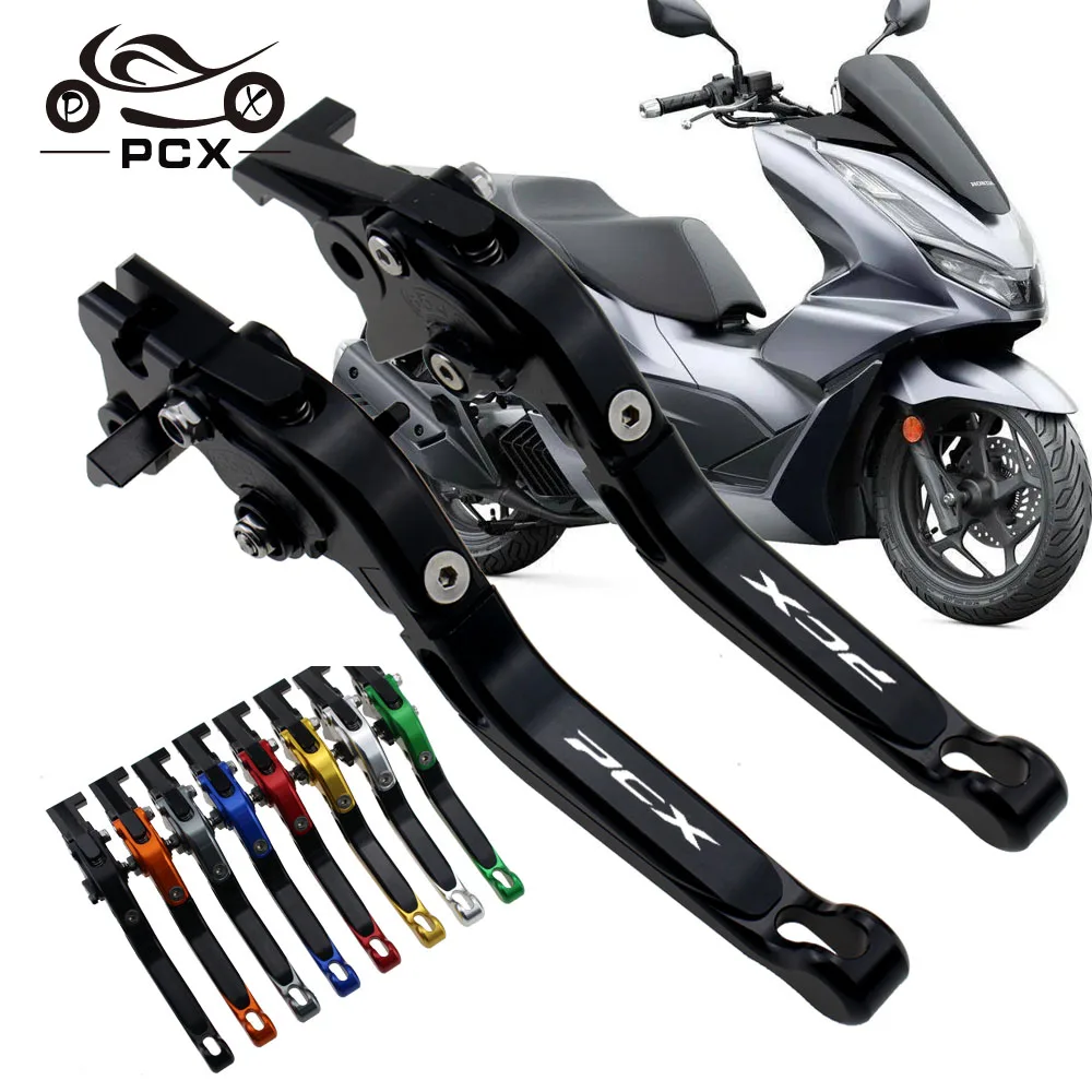 

For Honda PCX125 PCX150 PCX 125 150 2010-2020 Motorcycle Accessories CNC Aluminum Folding Extendable Brake Clutch Lever