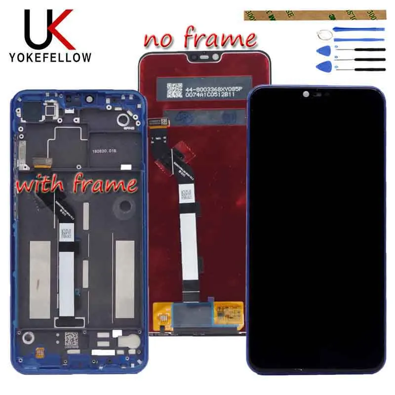 

Tested LCD For Xiaomi Mi 8 Lite Mi8 Lite / Mi8 Youth / Mi 8X Mi8X LCD Display Screen With Touch Screen Sensor Complete Assembly