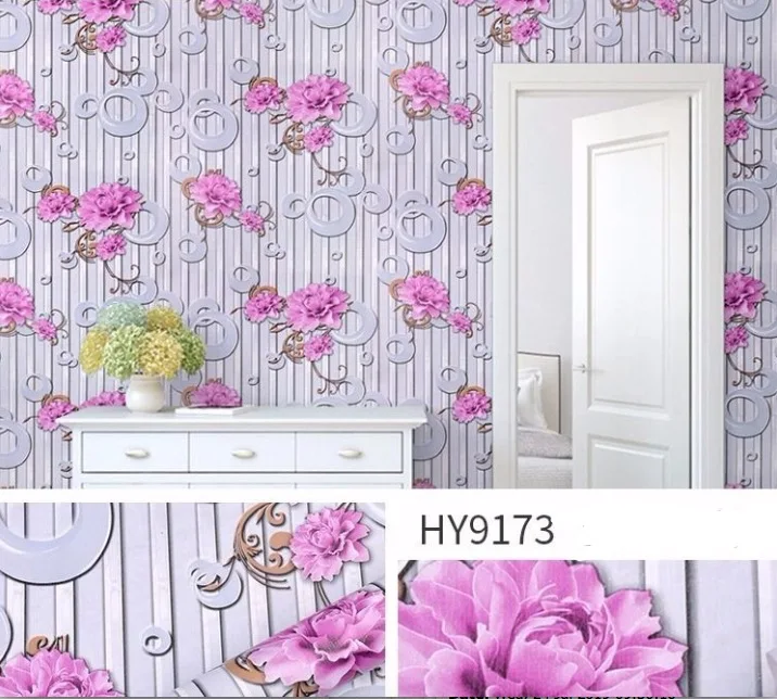 Обои виниловые самоклеящиеся с цветочным рисунком 0 45x10 м|Обои| |