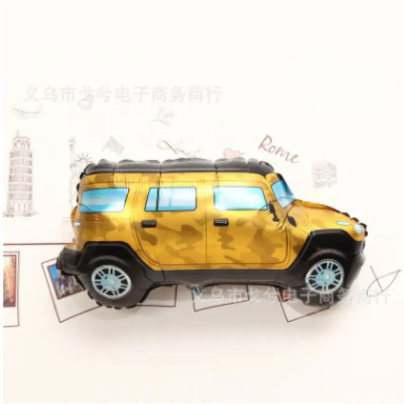 

60*39cm camouflage car balloons children's balloons inflated classic toy helium balloon party decorated balloon balloons