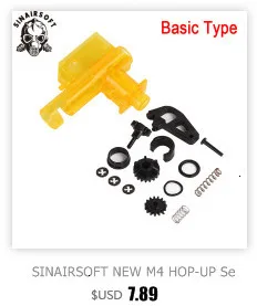 SINAIRSOFT Новый M4 HOP-UP набор Модернизированный/Базовая версия легкий Hop Up для страйкбола для M4 Охотничьи аксессуары