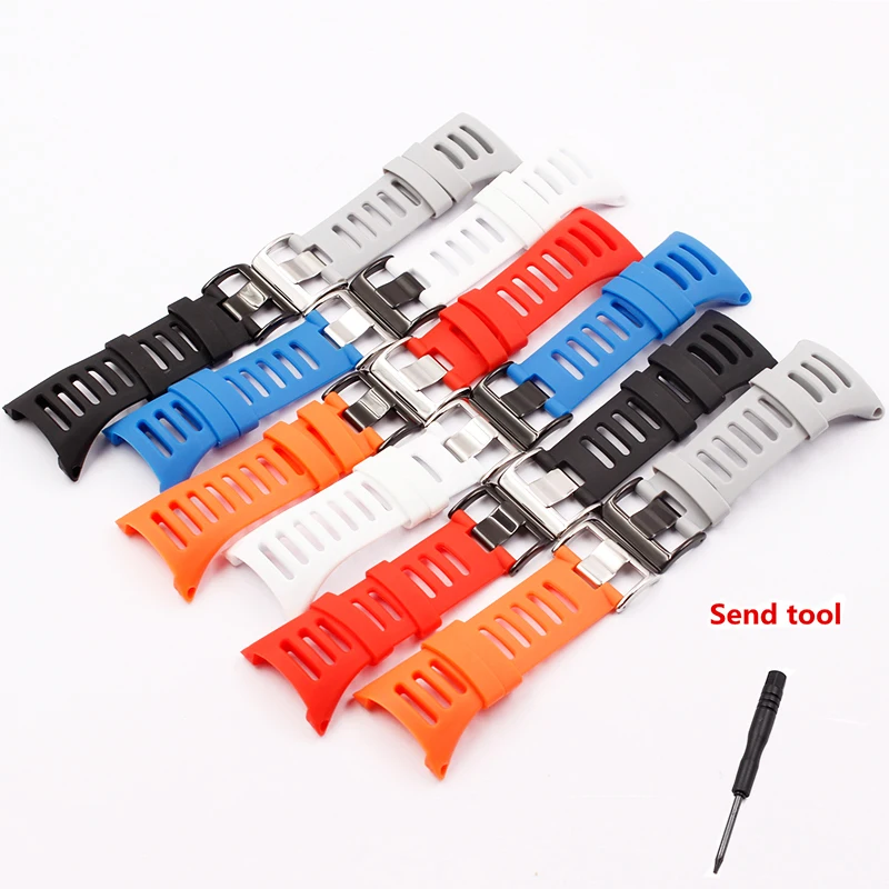 

Silicone rubber watch band Suitable for SUUNTO AMBIT 1 2 3 generation 2S 2R 3S 3R 3PEAK outdoor strap accessories