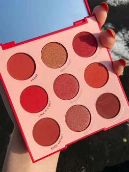 

9 Color Eyeshadows Creamy Eyeshadow Pallete Matte Eye Shadow Waterproof Makeup Pallete Lasting Shadow Palette Eyeshadow Powder