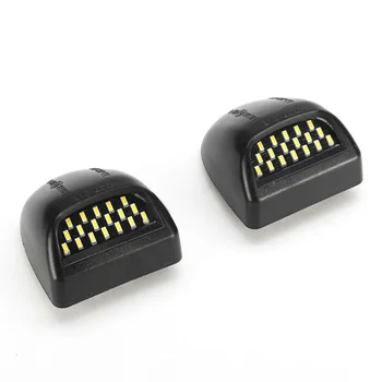 

2pcs License Plate Lights SMD For Chevy Silverado Avalanche 99-13 B50629 Accessories Car