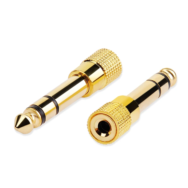 4pcs Microphone MIC audio adapter 6.5 to 3.5 plug Yamaha electronic organ drum headphone converter universal |