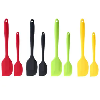 

Cake Tools Silicone Spatulas Cake Dough Scraper Mixing Batter Scraper Brush Butter Mixer Cake Brushes Kitchenware Baking Tool