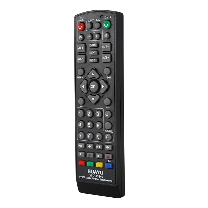 Универсальный ТВ пульт дистанционного управления HUAYU ler Dvb T2 Rm D1155 спутникового