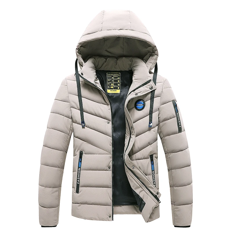 Men 2022 Winter New Hot Windproof Warm Thick Jacket Parkas Coat Men Autumn Brand Outwear Fashion Hooded Classic Casual Parka Men 5