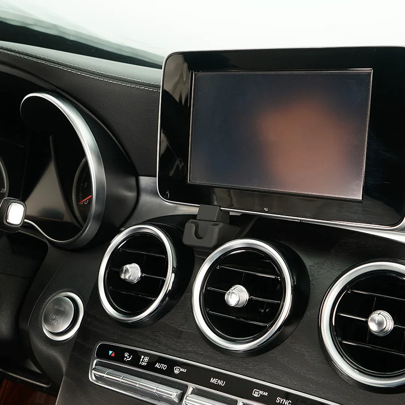 Держатель для смартфона Mercedes Benz C 2015 2019 / GLC X253 2016 2019|Лепнина интерьера| |