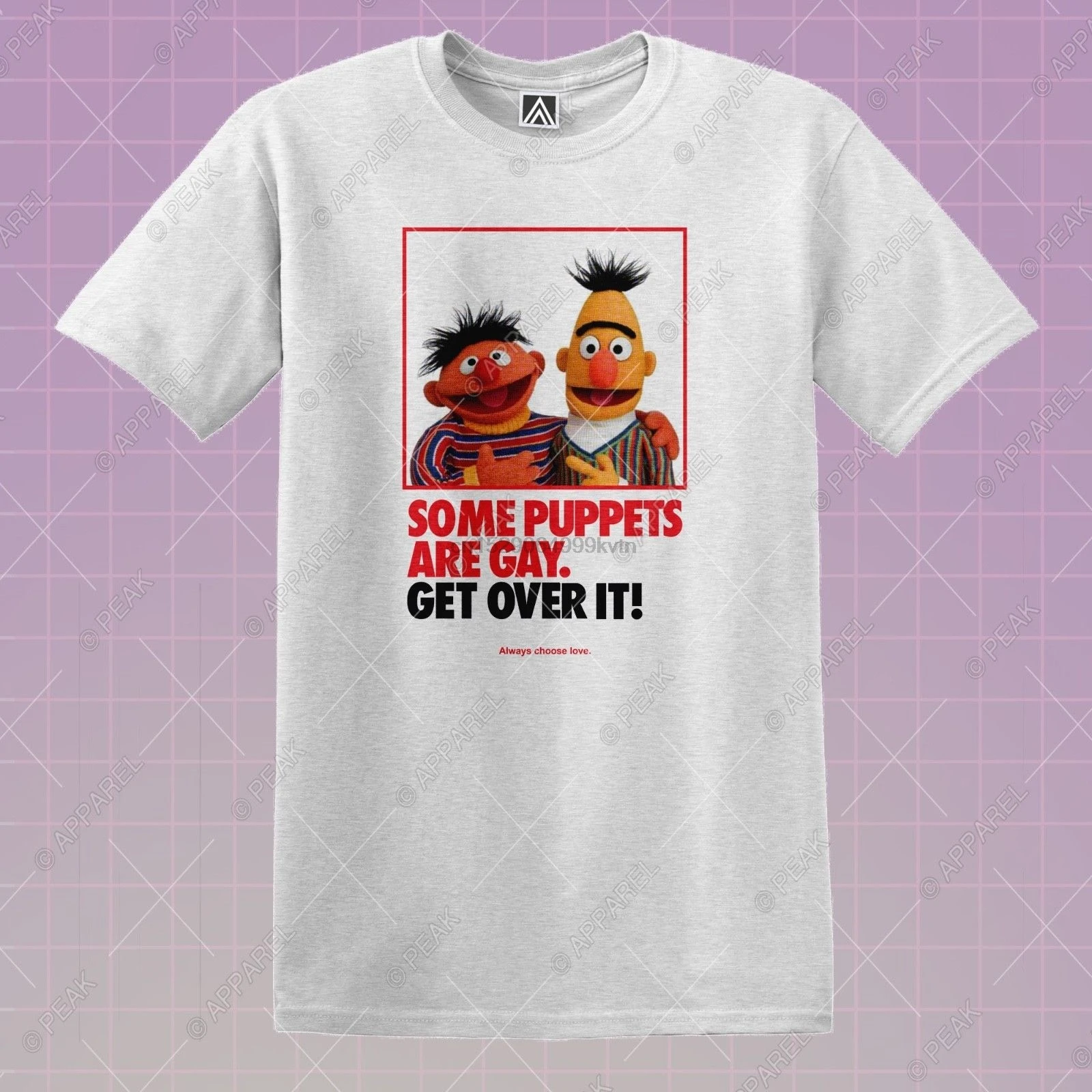 Gay bert and ernie shirt Clearance