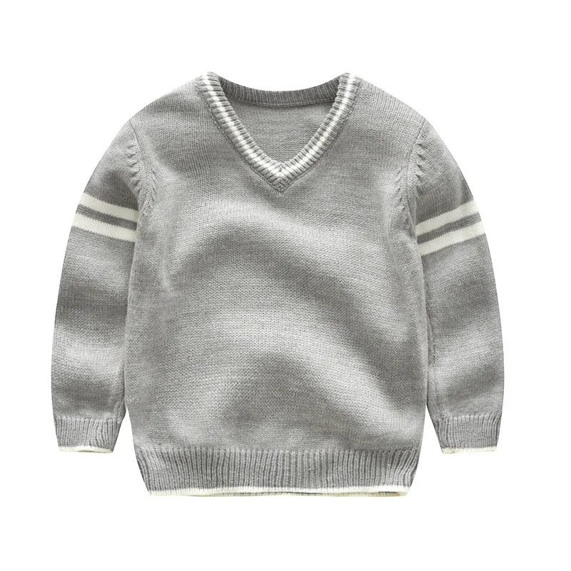 Solid Baby Boys Sweater Crochet Hollow Out Children Outfit Coat Infant Sweater V-Neck Thin Long Sleeve Cotton Blended Comfortable Cardigan (4)
