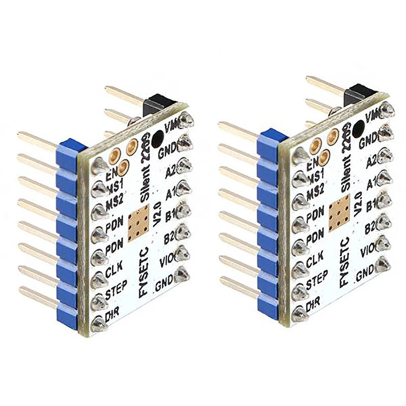 2 шт. шаговый драйвер двигателя TMC2209 V3.0 Stepsticks Mute Driver 256 Ministeps ток 2.8A пик части 3d принтера