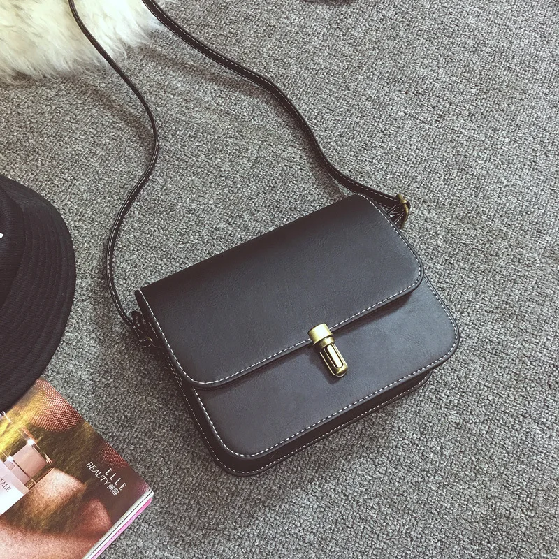 

Summer New Style Simple Fashion Buckle Crossbody Bag Small Stature Large-Volume Multi-color Selectable Oh