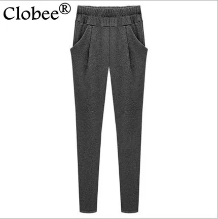 

Original Design High Street Women Oversized Pants Trousers Robe Retro Female Elegant Loose Velvet Casual Harem Pants K390