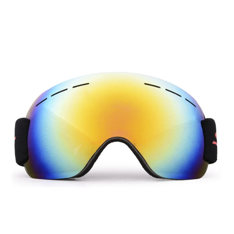 Лыжные очки для мужчин женщин, сноубордические очки, очки для катания на лыжах, Пешие прогулки, альпинистские защитные снежные лыжные очки, противотуманные лыжные маски, очки - Цвет: Red diaphragm
