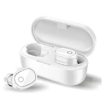 

Wireless Bluetooth 5.0 Headset Sports In-ear Stereo Dual Earbuds TWS Headphone Hybrid Technology