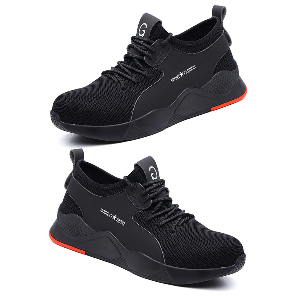 

Men's shoes Anti-Smashing Anti-Scratch Odor-Resistant Breathable Protective Shoes Men Anti-Smashing Stab-Resistant Protective