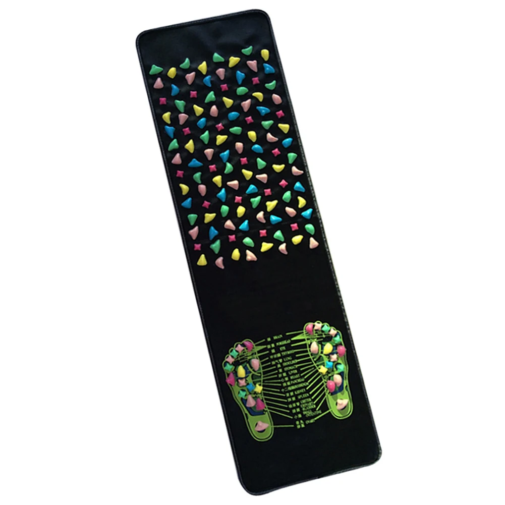 Massage Pad Chinese Reflexology Walk Stone Pain Relieve Foot Leg Spa Massage Mat Health Care EIG88