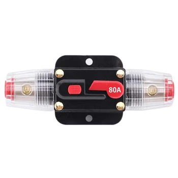 

12V Auto Recovery Insurance Bile Duplex Circuit Breaker Audio Amplifier Circuit Breaker AGU Stereo Amplifier