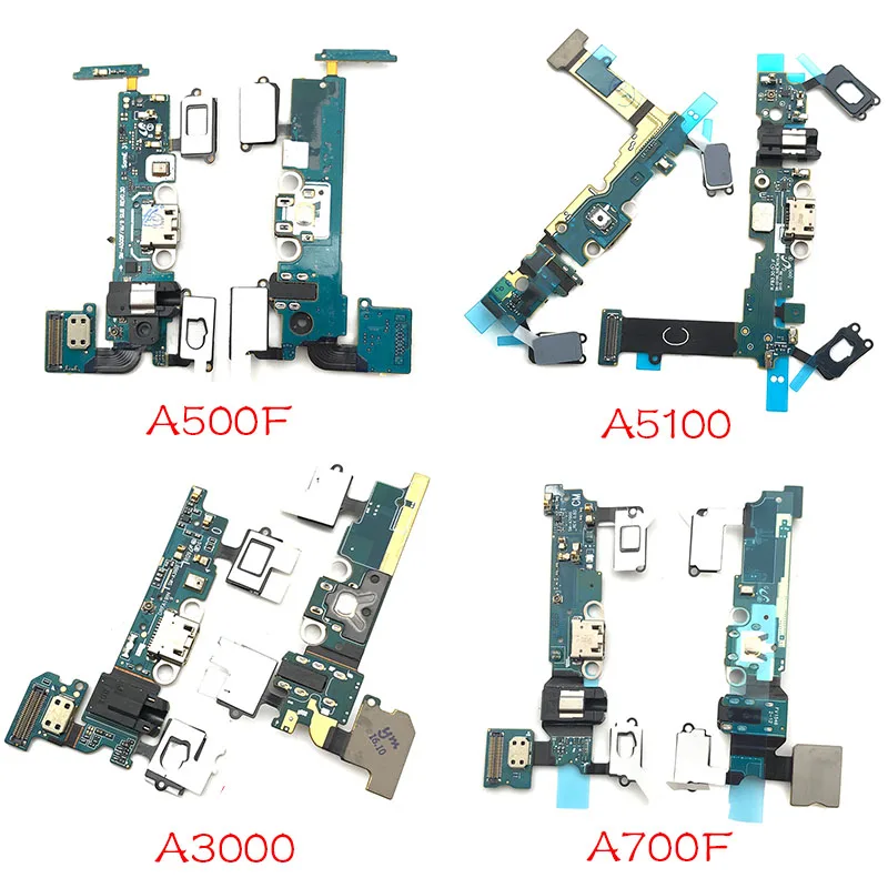 Зарядное устройство печатной платы Flex для samsung A3 A5 A7 A300F A500F A700F A310F A510F A710F A usb-порт коннектор док-станция для зарядки