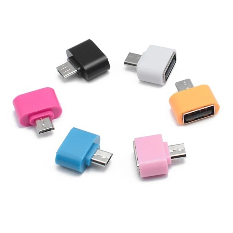 

9pcs/pack OTG Adapters Extended Jack Micro USB To USB OTG Convertor USB Type C Adapter Converter For Android Smart Phone