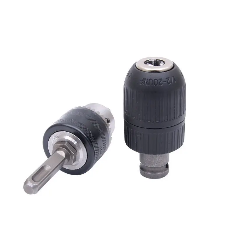 

Hammer Turn Flashlight Drill Chuck Angle Grinder Accessories Self-Locking Chuck Impact Drill Electric Wrench Square Shank round