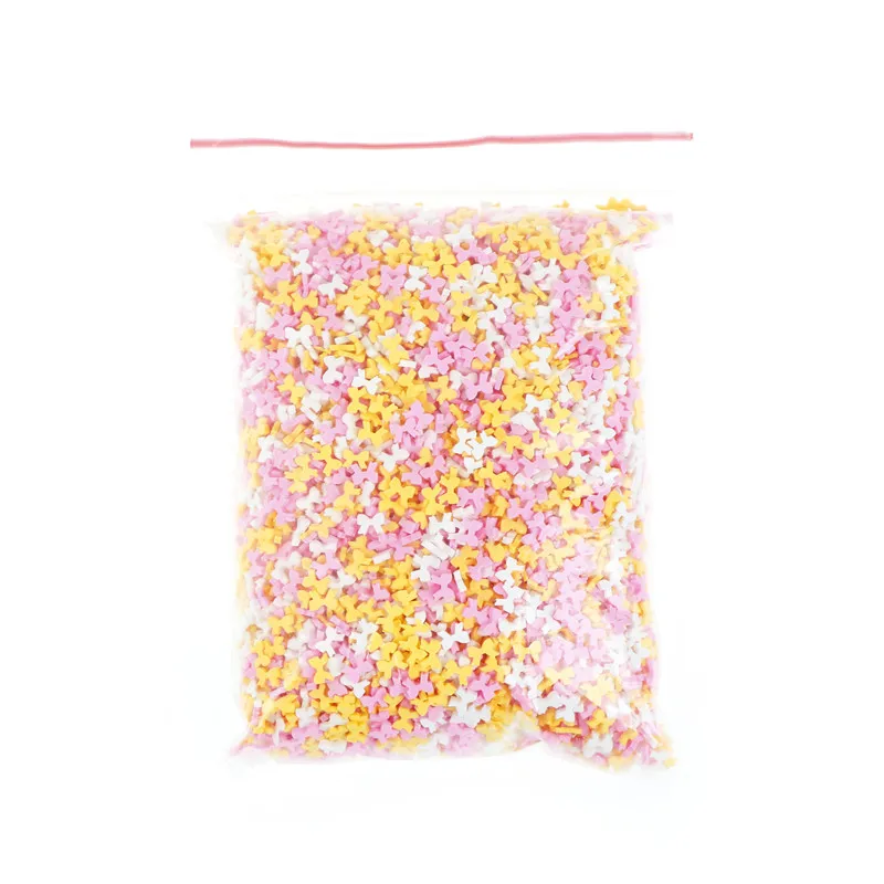 100g DIY Decorations Fake Cake Dessert Dollhouse Miniature Sugar Clay Decor Polymer Clay Fake Candy Sweets Sugar Sprinkle