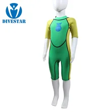 3 мм неопреновый гидрокостюм для мальчиков и девочек, сохраняющий тепло, цельный купальный костюм с длинными рукавами и защитой от ультрафиолета