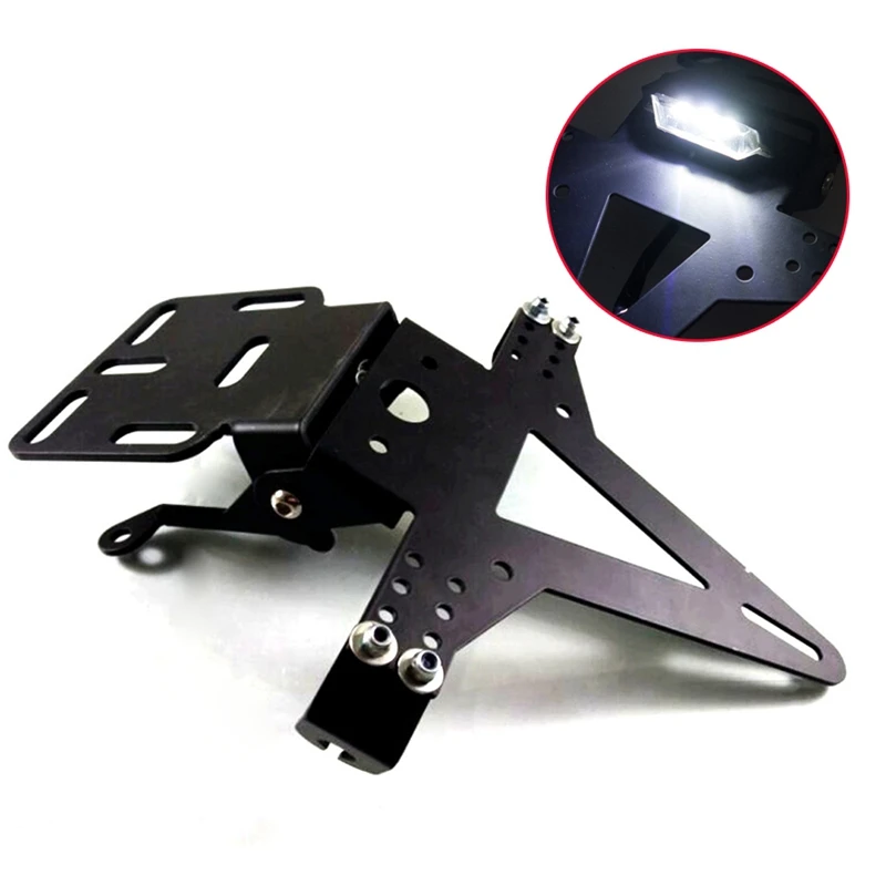 Универсальный держатель номерного знака для мотоцикла Tidy Fender Eliminator для Спортивного Велосипеда, уличного велосипеда, багги с светодиодный L