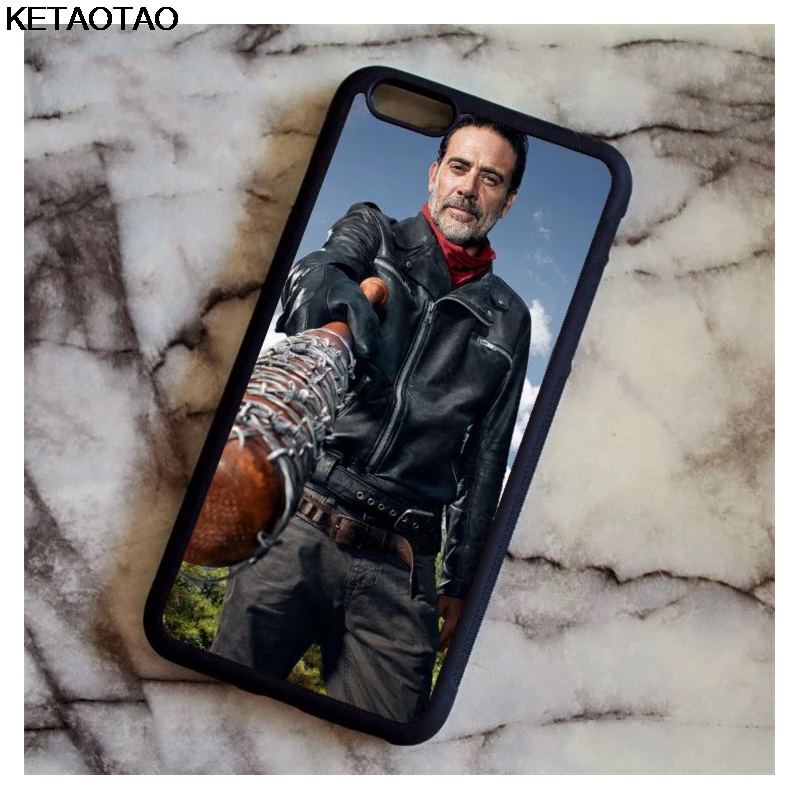 Небесно-голубой Чехол KETAOTAO Nuovo The Walking Dead для samsung galaxy S4 S5 S6 S7 S8 S9 S10 edge Note из мягкого ТПУ резины и силикона - Цвет: Небесно-голубой