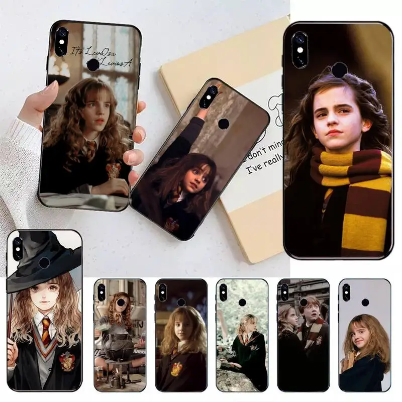 

Hermione Jean Granger Hard Emma Watson Phone Case For Xiaomi Mi A1 A2 5 6 6PLUS 8 9 SE Lite MIX 2 2S MAX 2 3 Pocophone F1