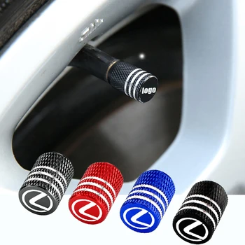 

Tire Decoration for Lexus IS200 IS250 IS300 ES350 GS350 GS430 RX450 RX IS NX CX LX Aluminium Alloy Wheel Valve Stem Cover Caps