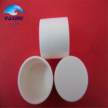 

99% pure aluminum corundum crucible / Al2O3 ceramic crucible / Sintered crucible dia40x35mm 30ml cylindrical