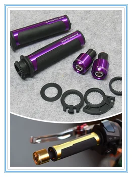 

Two color handlebar cover motorcycle parts cross country driver's rubber modified parts for TRIUMRH DAYTONA 600 650 675 675