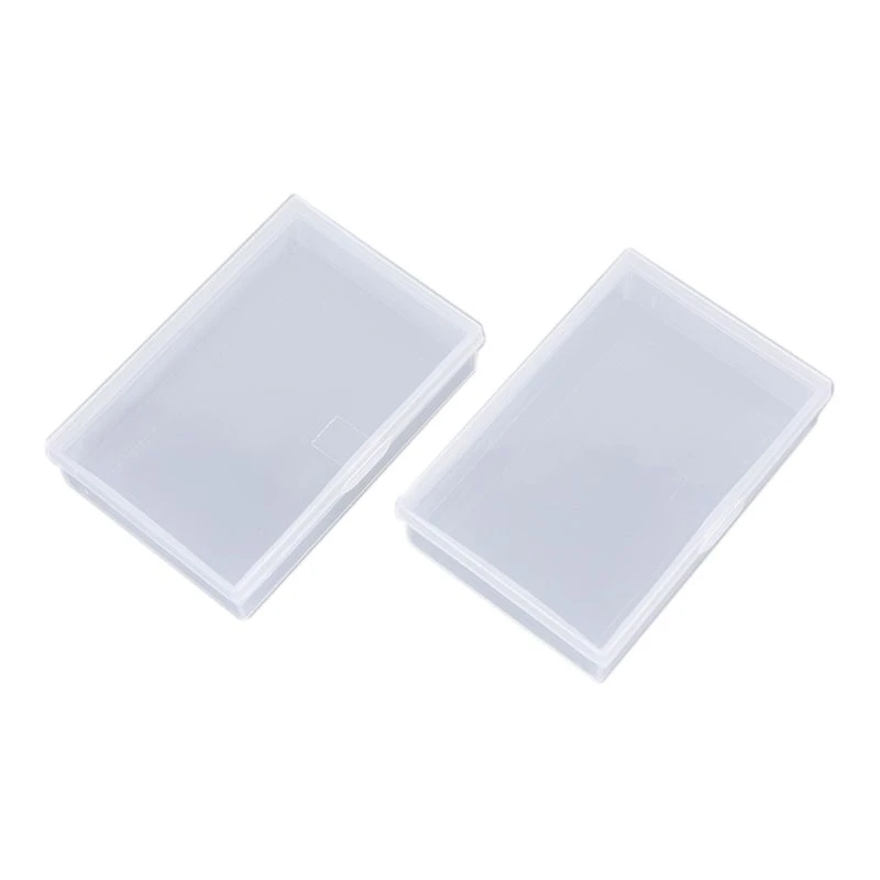Absoluut maat Steil 2 Stuks Transparante Plastic Doos Speelkaarten Container Tarot Poker Card  Storage Case Mini Tool Element Verpakking|Speelkaarten| - AliExpress