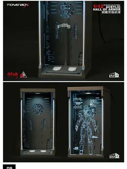 

Toys-Box 6" MK1 SHF Comicave Translucent Acrylic Dust-proof Display Case Box 1/12 scale Accessories Fit for 6inch Figure Toys
