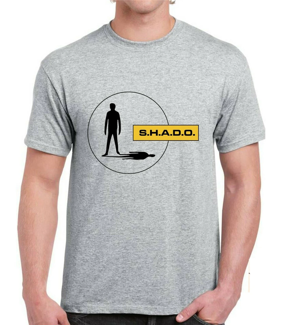 Shado футболка Ретро НЛО Sci Fi Gerry Anderson Tv Show Мужская качественная дышащая s-xxl | одежда