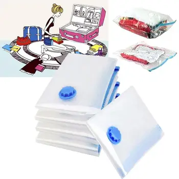 

Compression Bag with Valve Port Space Saving Convenient 3 Size Practical Bedding Travel Storage Bag Vacuum Storage Bag