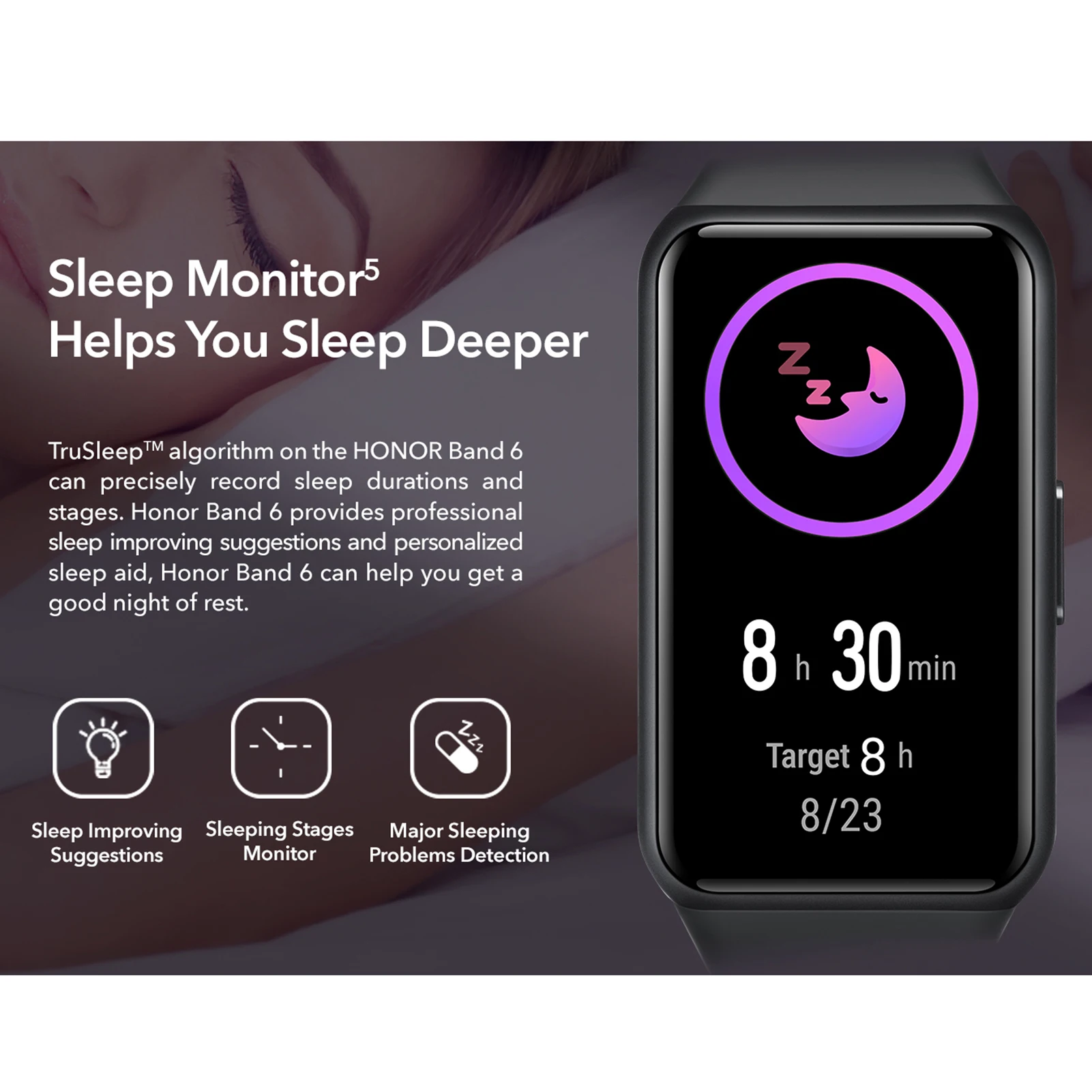 Global Version Honor Band 6 Smart Bracelet AMOLED Swimming Waterproof Bluetooth Fitness Sleep Heart Rate Monitor Music Calling