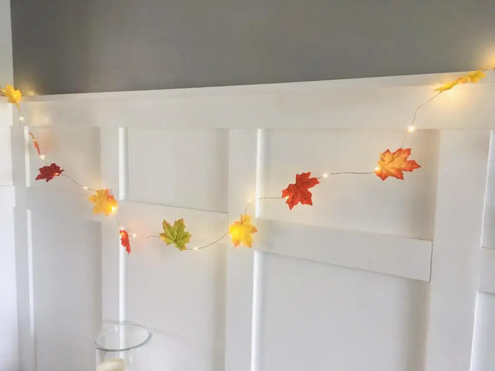 Рисунок 3 - Гирлянда в виде кленовых листьев