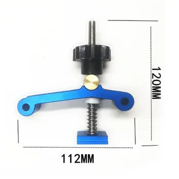 

Fixture Clamp Metalworking T-Slot track Blue Positioning Locating T-track