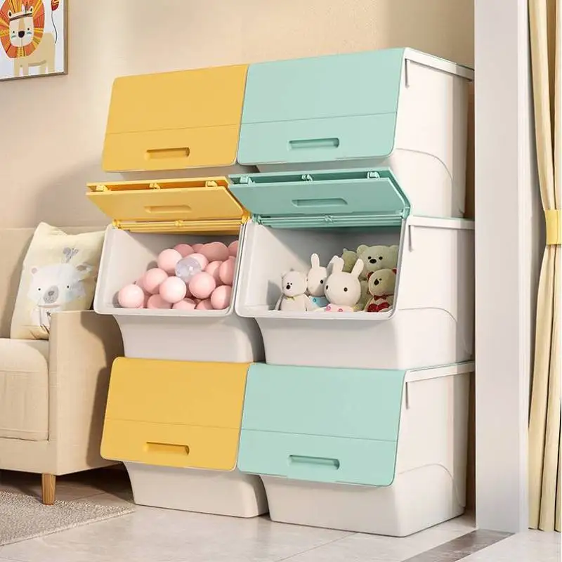 пластиковый комод Home Extra Thick Multi-storey Storage Cabinet Drawer Plastic Children's Wardrobe Locker Baby Toys Cupboard