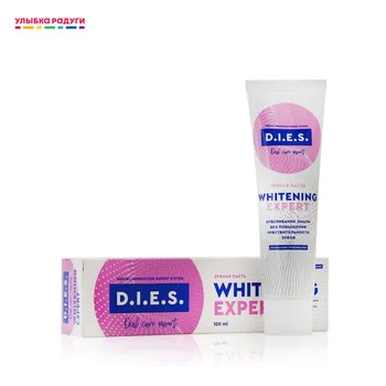 

Tooth whitening products D.I.E.S. 3085248 Улыбка радуги ulybka radugi r-ulybka smile rainbow косметика Beauty Health Oral Hygiene white toothpastes Toothpaste