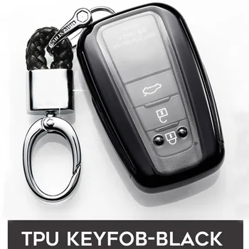 

Car Key Case 2/3 Buttons Smart Remote Fobs Shell Cover Keychain for Toyota CHR C-HR / Prius Corolla RAV4 Prado 2016 2017 2018
