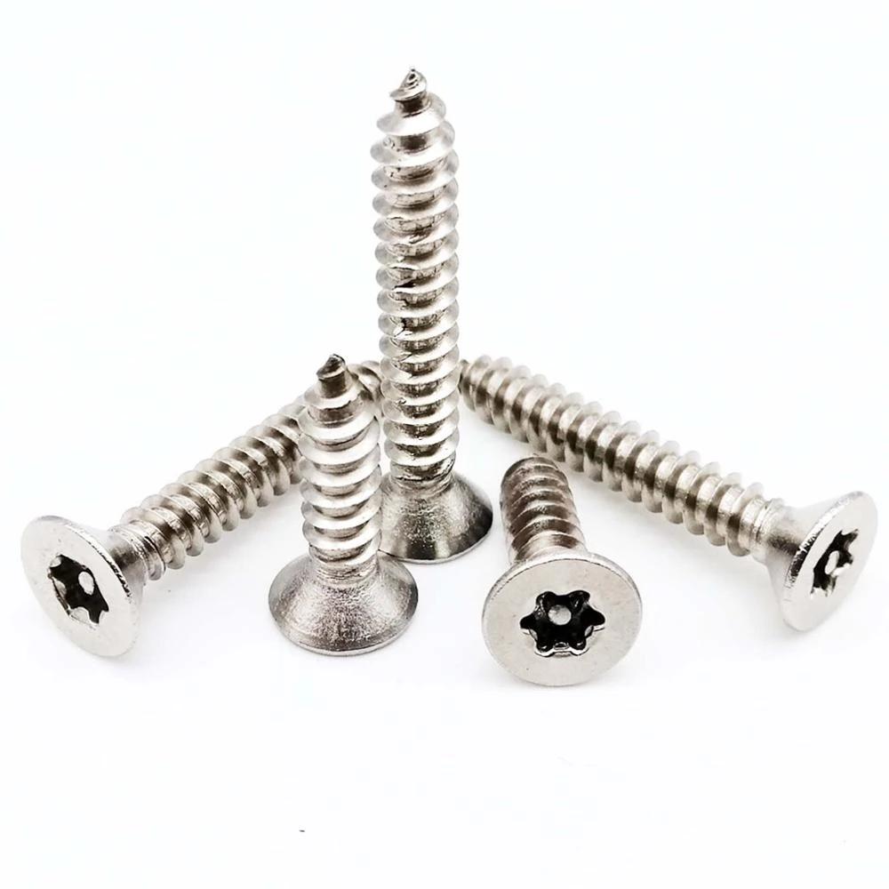 M3 M4 M5 M6 Flat Countersunk Head Self Tapping Allen Key Screws 304 A2 Stainless