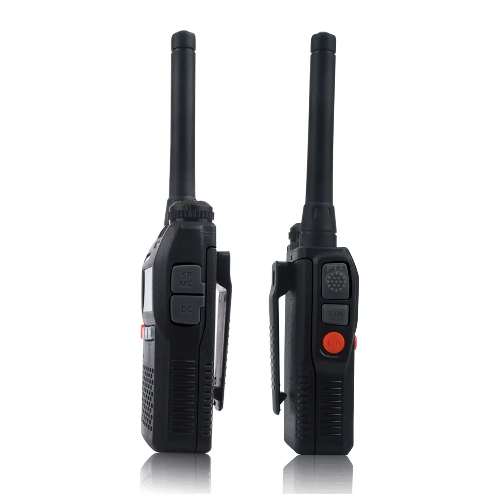 Baofeng рация UV 3R Мини карманный VOX двухстороннее радио двухдиапазонный двойной