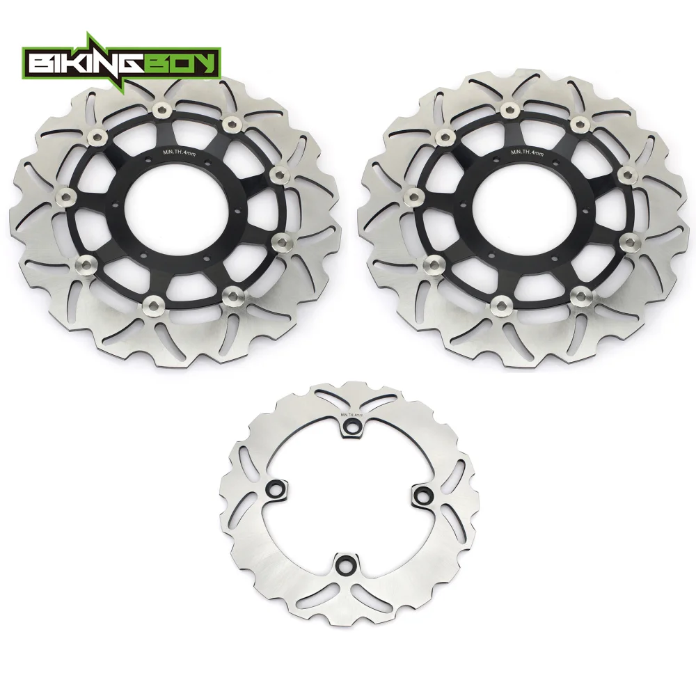 BIKINGBOY для HONDA CBR 600 F F4 SuperSport 2001-2007 F1-F7 CBR 600 F Sport 2001-2002 F1 F2 Передние Задние тормозные диски роторы