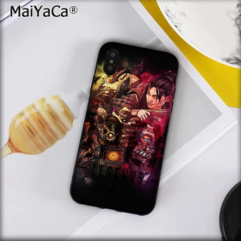 A15 MaiYaCa горячий игровой Apex Legends умный чехол черный чехол для телефона Apple iphone 11 pro 8 7 66S Plus X XS MAX 5s SE XR - Цвет: A15