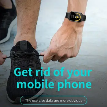 

Durable Smart Bracelet Classic Delicate P2 1.08 inch Smart Bracelet IP67 Heart Rate Monitor Information Reminder Watch