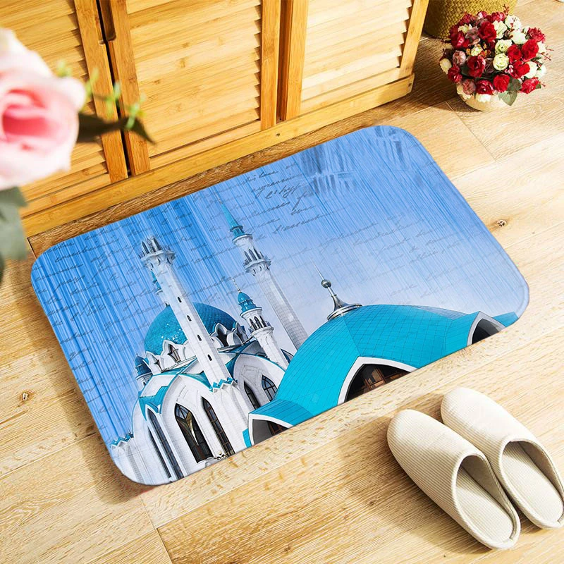 Новый 40x60 см наружный входной коврик небольшой площади коврик для спальни кухня Холл коврик антискользящий коврик для двери в европейском